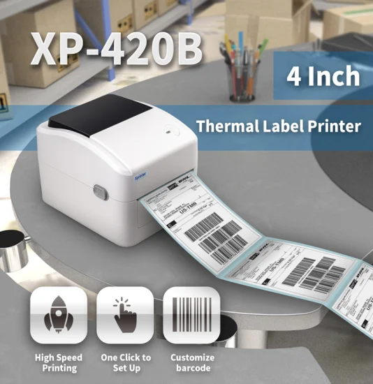 Imprimante d'étiquettes d'expédition Xprinter XP